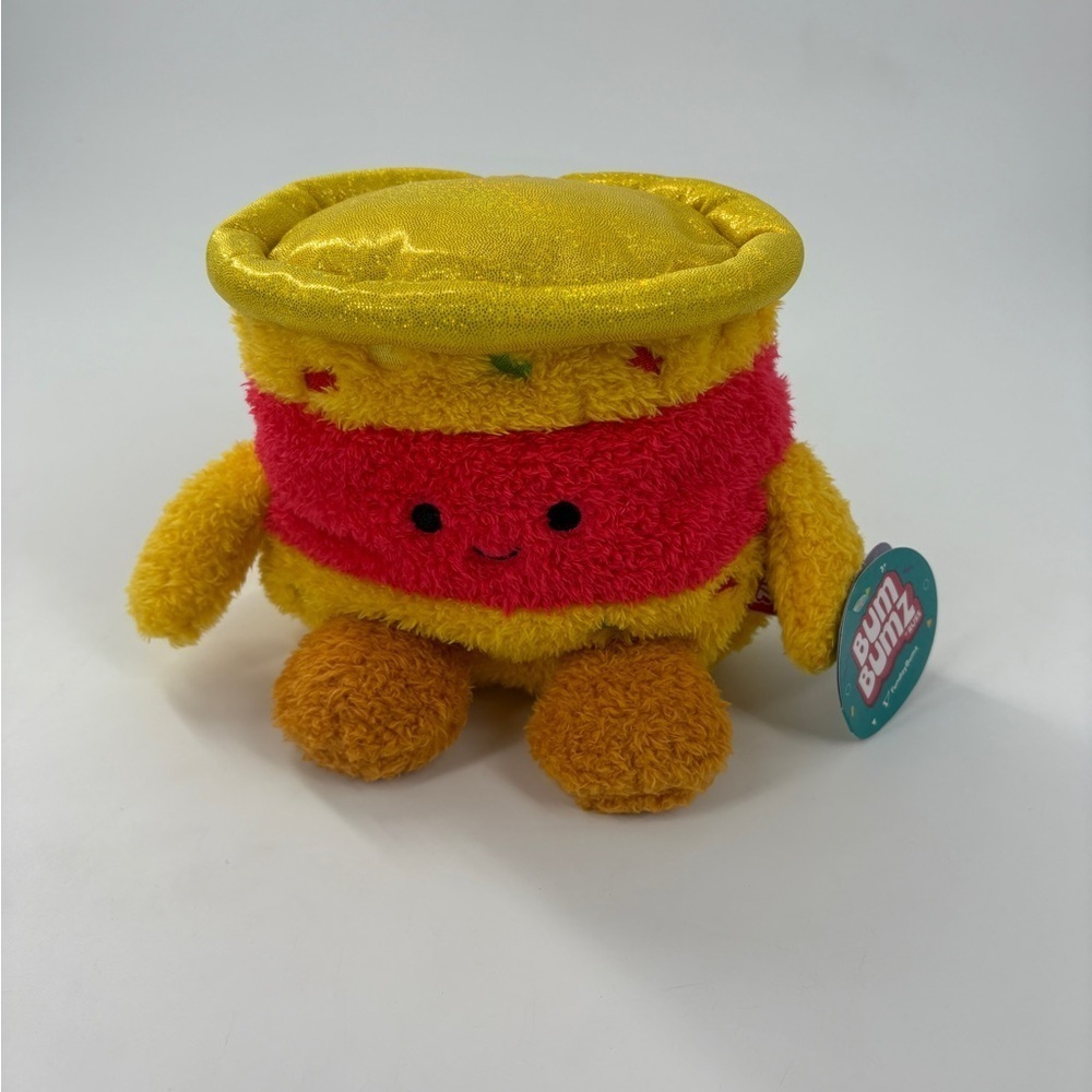 BumBumz Lot Of 2 - 7.5” Plush Fan Finger & Nacho Cheese - Picture 5 of 6
